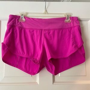 Pink Size 8 2.5 inch Speed Up Shorts